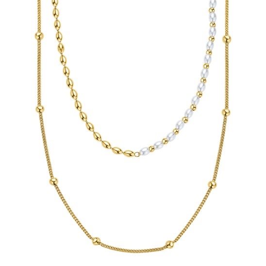 Collar Lotus Mujer Lotus Style in Acero Perla LS2685-1/1 - LS2685-1/1